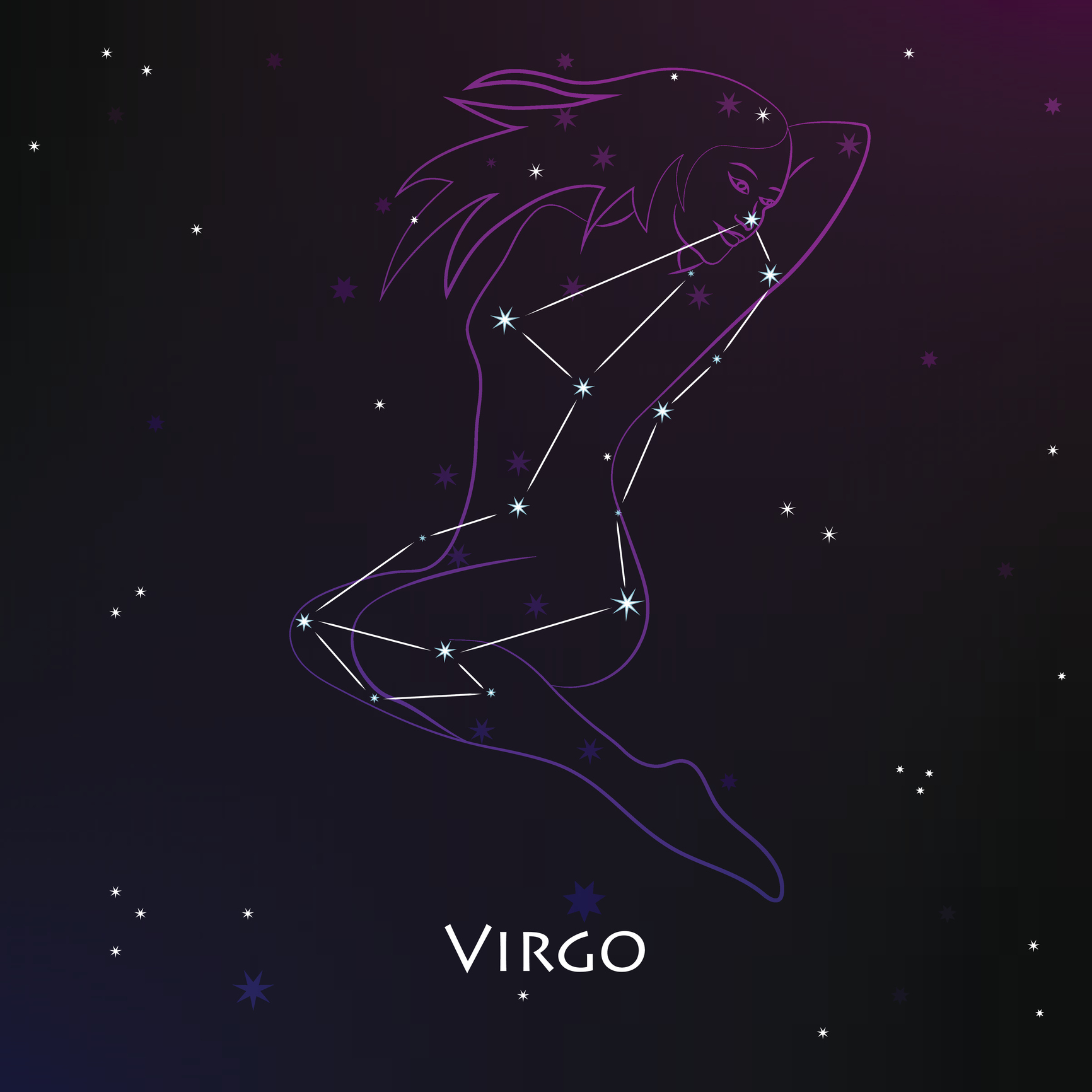 Дева Virgo Созвездие