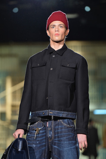 Представяне на колекцията на Dsquared2 за сезон есен/зима 2014-2015 по време на Седмицата на мъжката мода в Милано