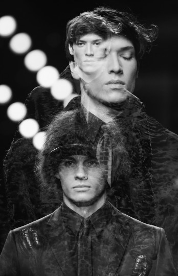 Представяне на колекцията на Fendi за сезон есен/зима 2014-2015 по време на Седмицата на мъжката мода в Милано