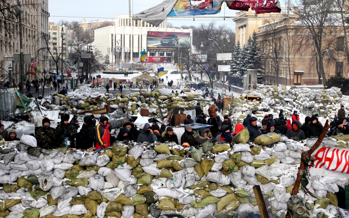 Протестиращи в Киев създадоха Национална гвардия