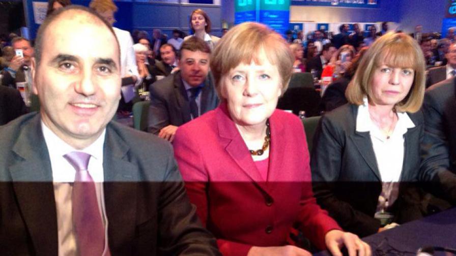 Борисов снима канцлера Меркел в Дъблин