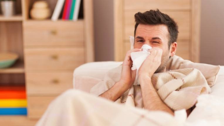 болест настинка мъж дом хрема