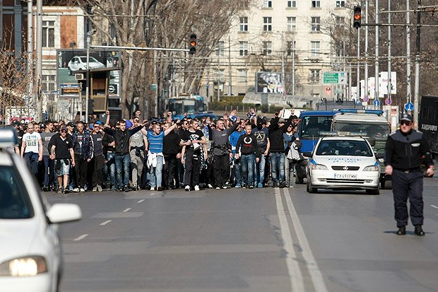 Агитките на ЦСКА и Левски за Вечното дерби1