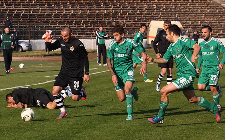 Славия - Лудогорец 0:0