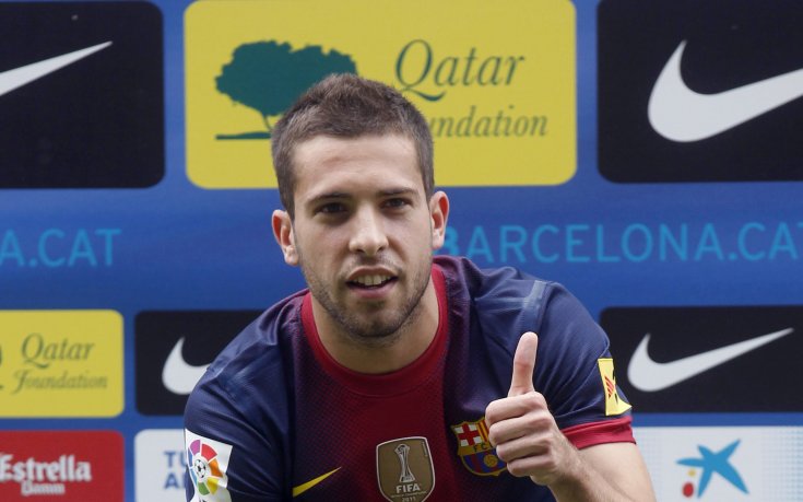 15 000 фенове посрещнаха Жорди Алба на „Камп Ноу“