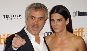 Алфонсо Куарон и Сандра Бълок