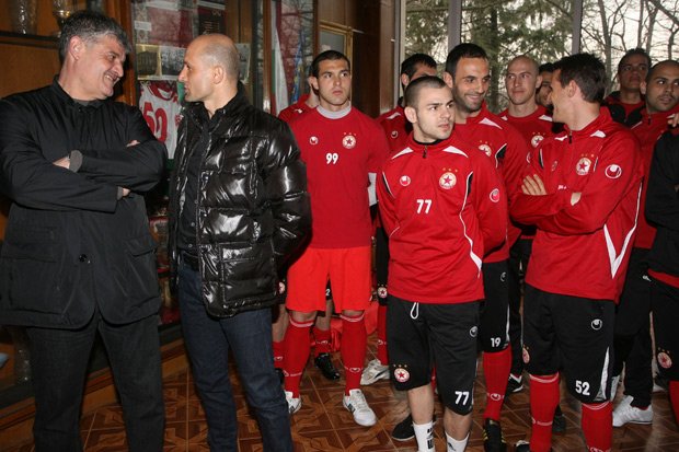 Отборът на ЦСКА посети музея на спортната слава1