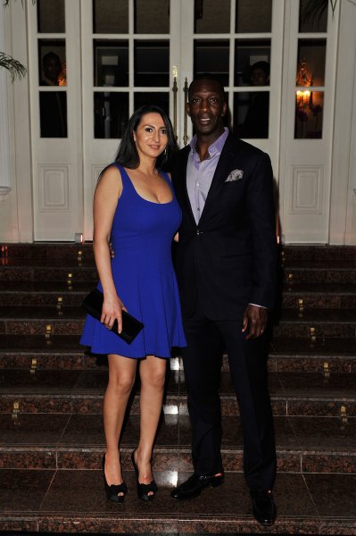 Майкъл Джонсън и съпругата му Армин1