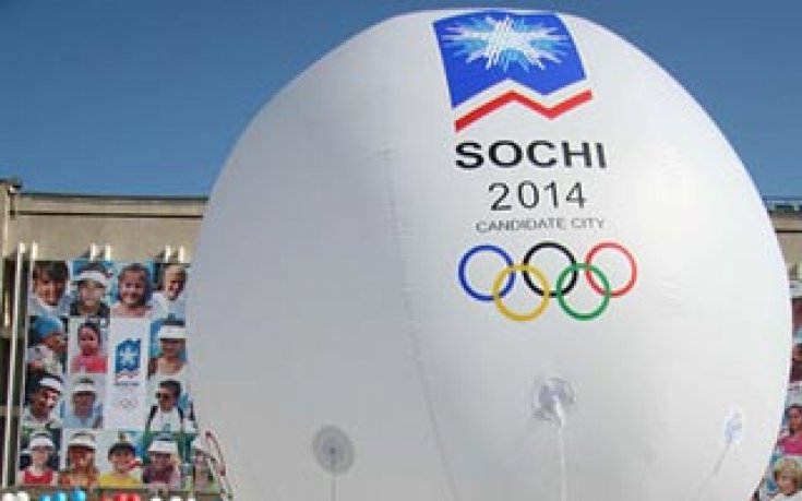 Символите на Сочи 2014 са вече в космоса