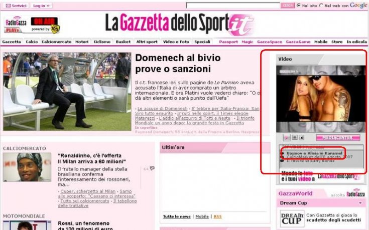 Италия тъгува по Божинов и Алисия