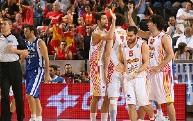 Испания смаза Гърция в повторение на финала от Световното