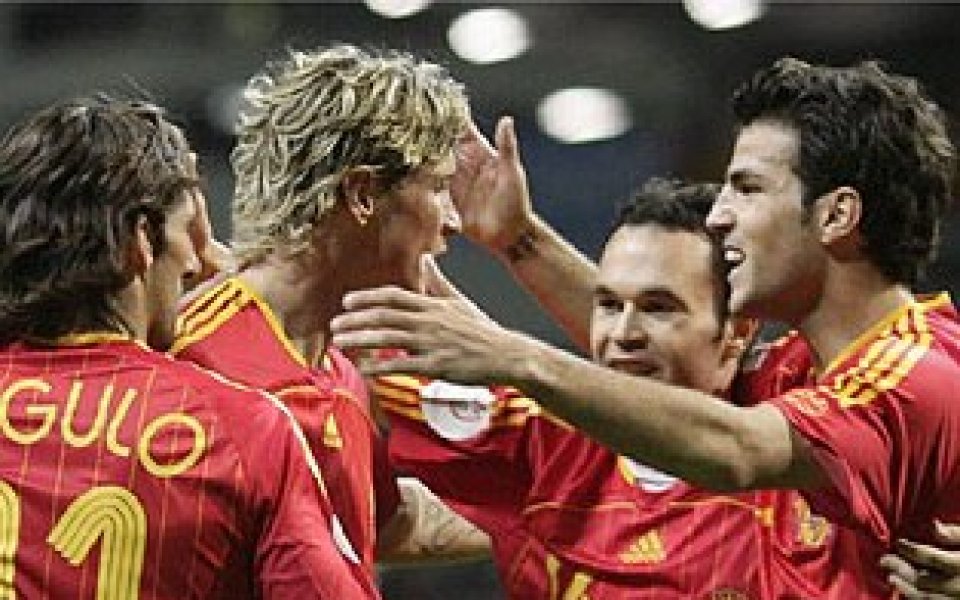 Испания с нова крачка към Евро 2008