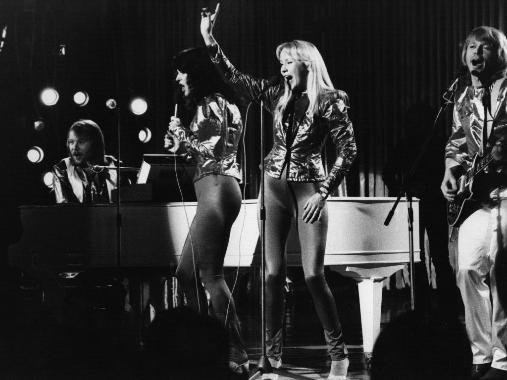 АББА по време на концерт през 1979 г.
