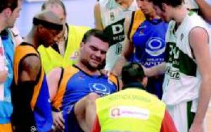 Тежка контузия споходи Васко Евтимов