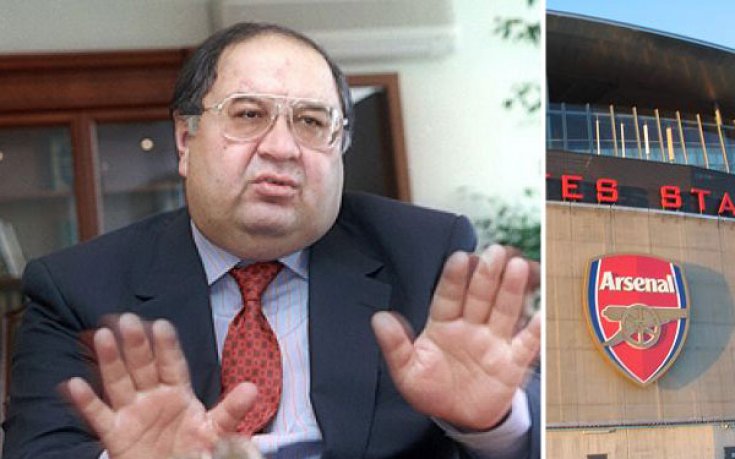Усманов увеличи дела си в Арсенал на 24%