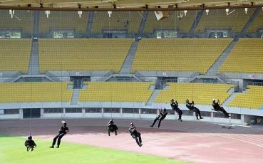 Полицаи от Германия и Франция пазят Евро 2008