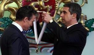 Андeрс Фог Расмусен получи вчера орден "Стара планина", връчен му от президента Росен Плевнелиев