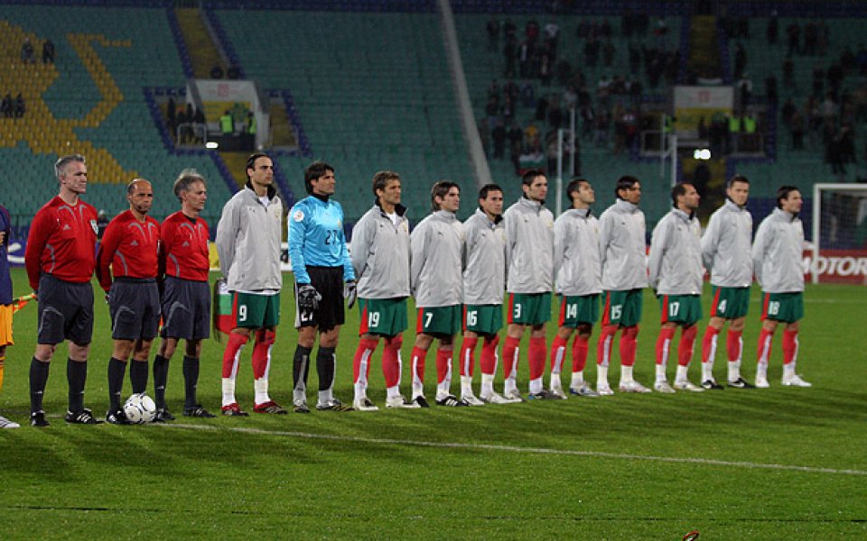 България на 18-о място в новата ранглиста на УЕФА