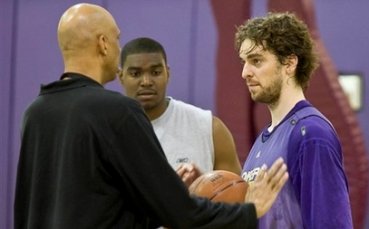 Гасол пропуснал гола на Вия заради тренировка