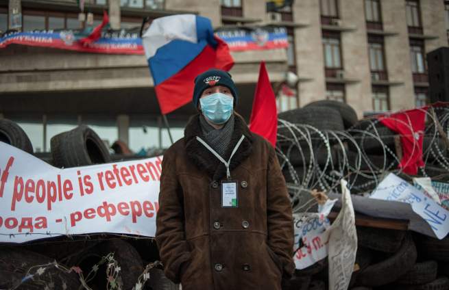 Сражения в два града в Украйна