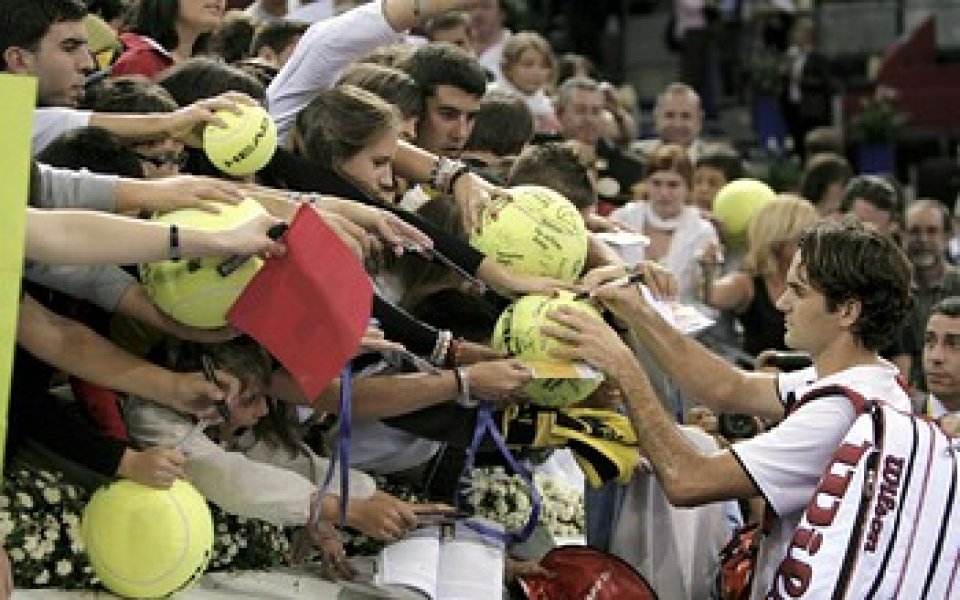 Федерер в третия кръг на Мастърса в Мадрид