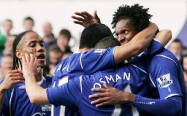 Евертън се разправи с Уигън