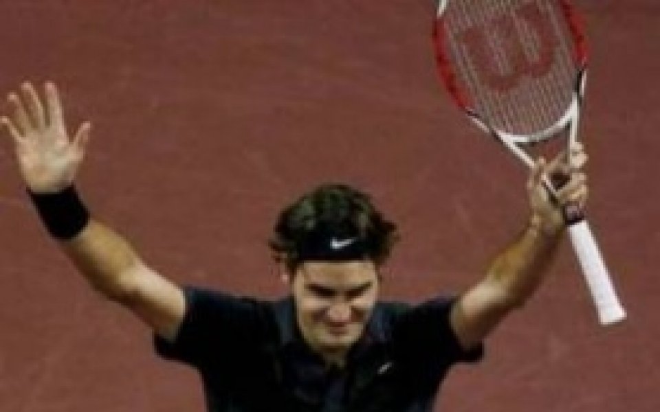 Роджър Федерер на четвъртфинал в Рим