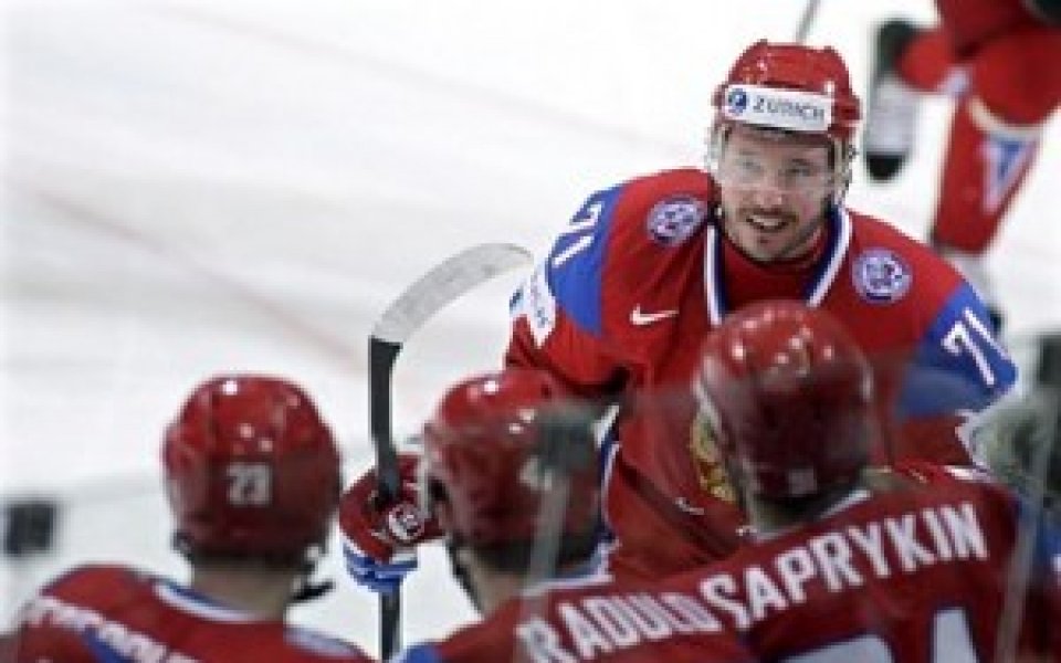 Русия се класира за финала на Световното по хокей