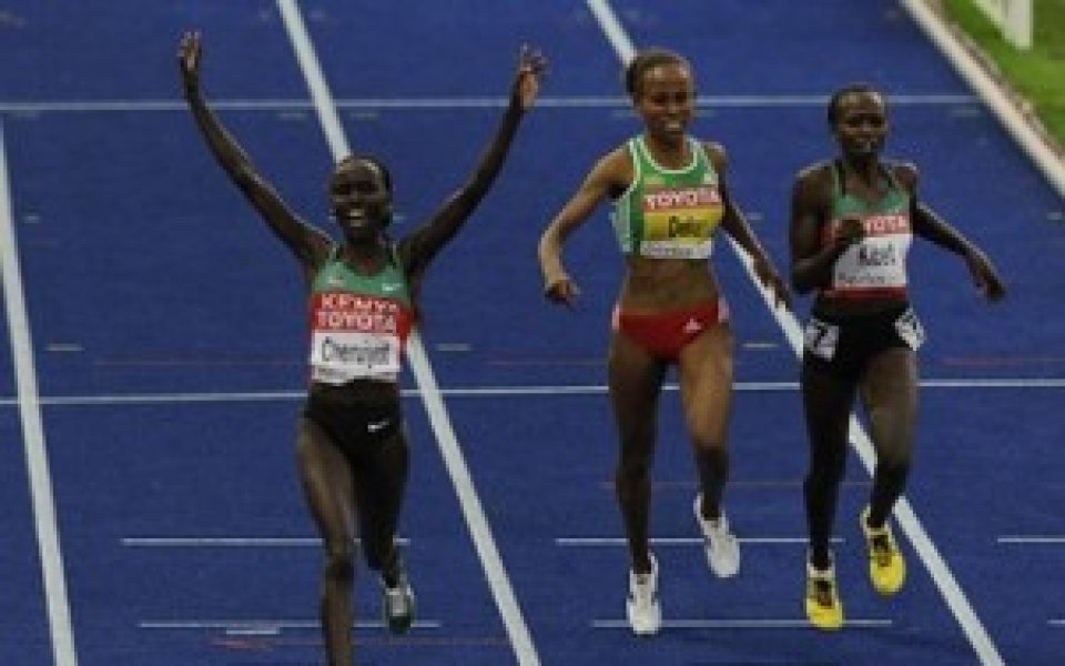 Кенийки окупираха първите две места на 5000 метра
