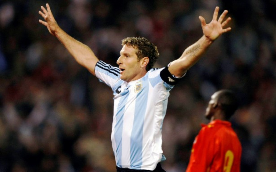 Мартин Палермо изригна с два гола за Аржентина