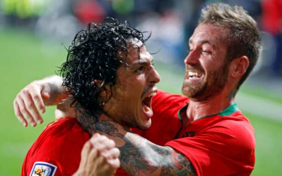 Португалия би с късмет Босна, Роналдо и майка му викат от трибуните