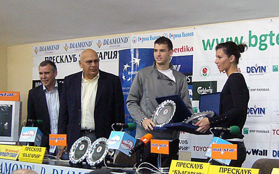 Григор Димитров и Цветана Пиронкова – тенисисти на годината