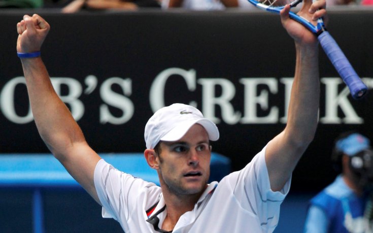 Анди Родик продължава да мачка в Мелбърн