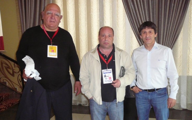 Срещата на трима големи в Баку