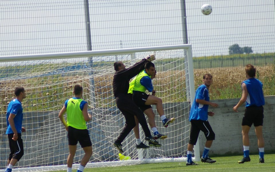 Черноморец проведе интензивна тренировка на Кампуса