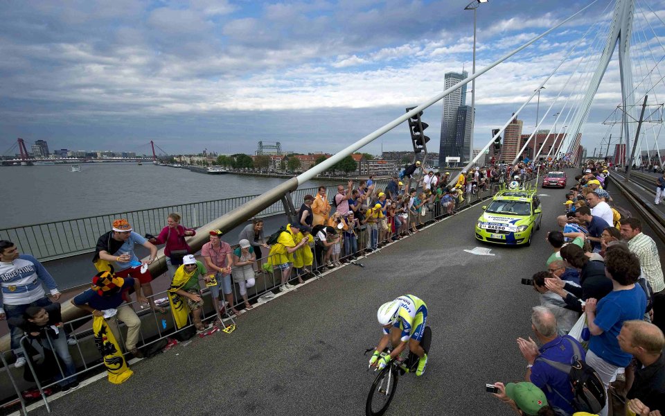 Фабиан Канчелара спечели пролога, Ланс Армстронг е четвърти