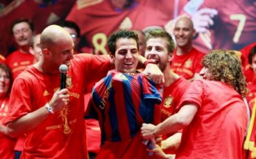 Пуйол: Фабрегас е бъдещето на Барса