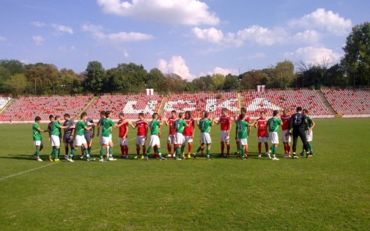 ЦСКА се измъчи едно полувреме срещу последния в Западна Б група