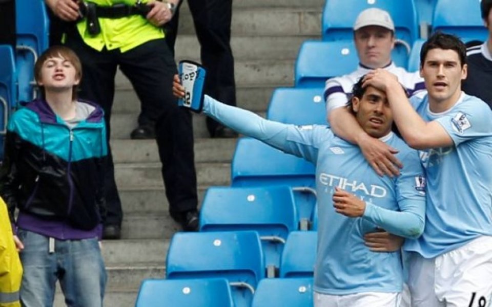 Започна полицейско разследване, заради хвърлена бутилка на мача на Сити