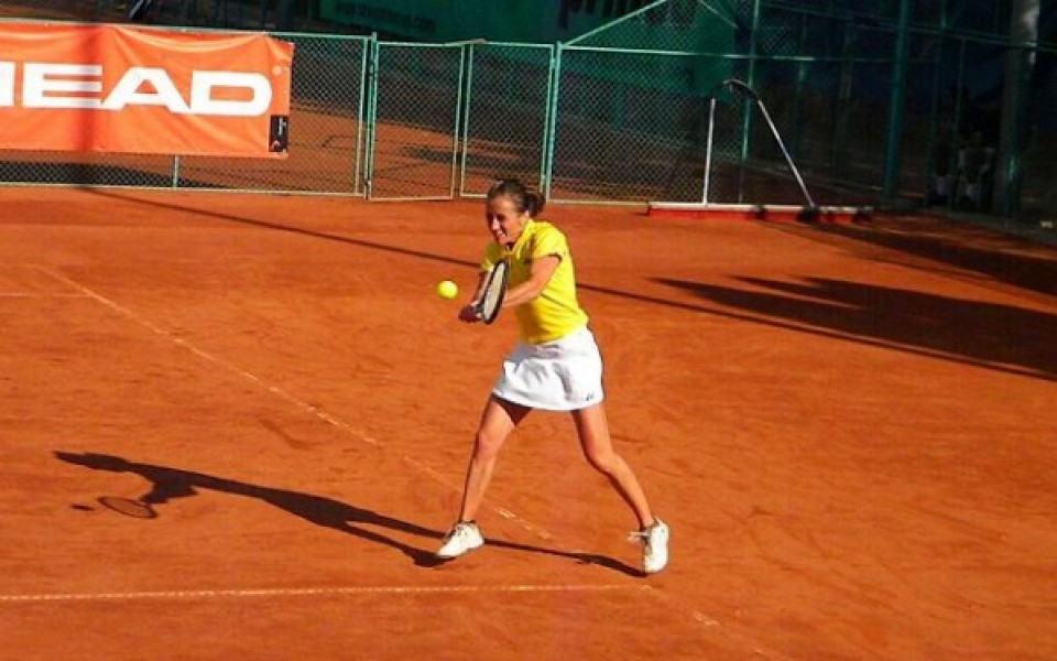 Маги Малеева на 1/2-финал на Държавното по тенис