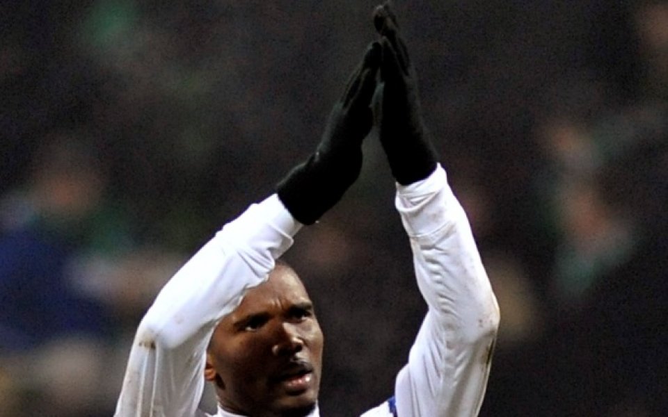 Самуел Ето'о води при голмайсторите в Шампионската лига