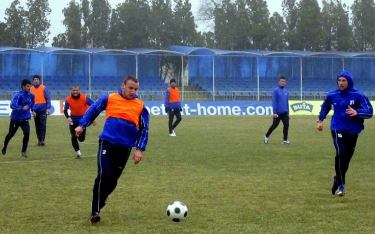 ВИДЕО и СНИМКИ: Калиакра  тренира, но не знае дали ще играе мач с Левски