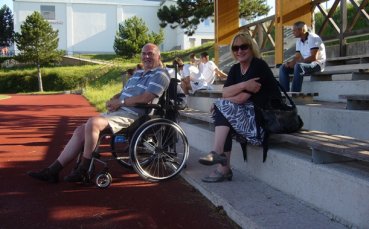 Мама и татко дойдоха да гледат Сьорд Арс в Линдабрун