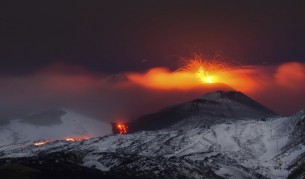 Изригване на вулкана Етна