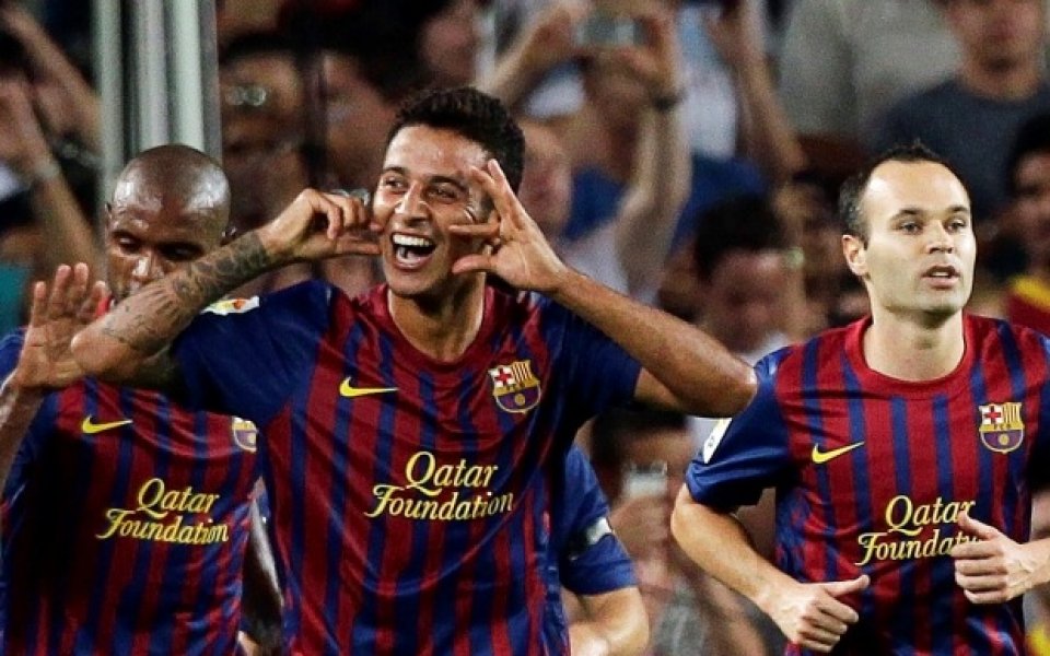 ВИДЕО: Барса започна по шампионски, експериментът на Гуардиола се получи