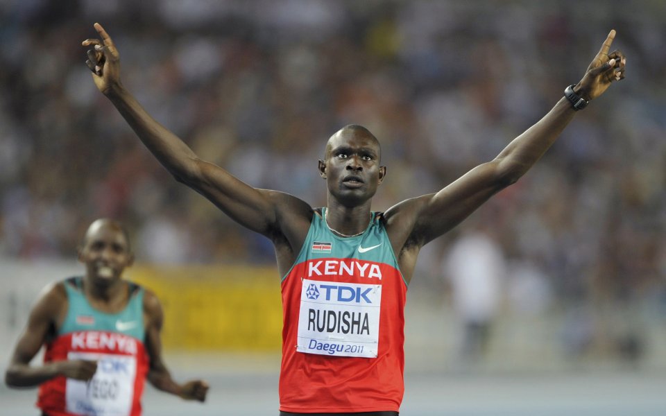 Двукратният олимпийски шампион в бягането на 800 метра Дейвид Рудиша