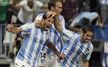 ВИДЕО: Зверска задна ножица в 92-ата минута изстреля Малага на върха в Испания