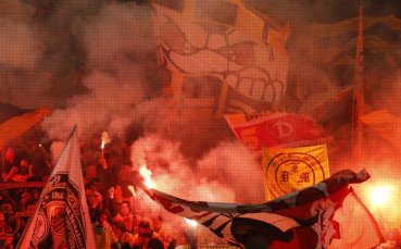 СНИМКИ: Динамо Дрезден наказа собствените си фенове със забрана за посещение на мач