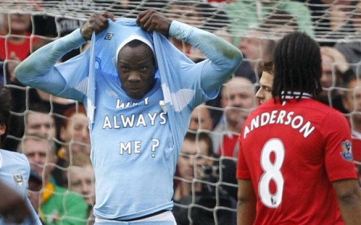 Манчини: Винаги ти, Марио, защото всеки път, когато има проблем, ти си замесен в него