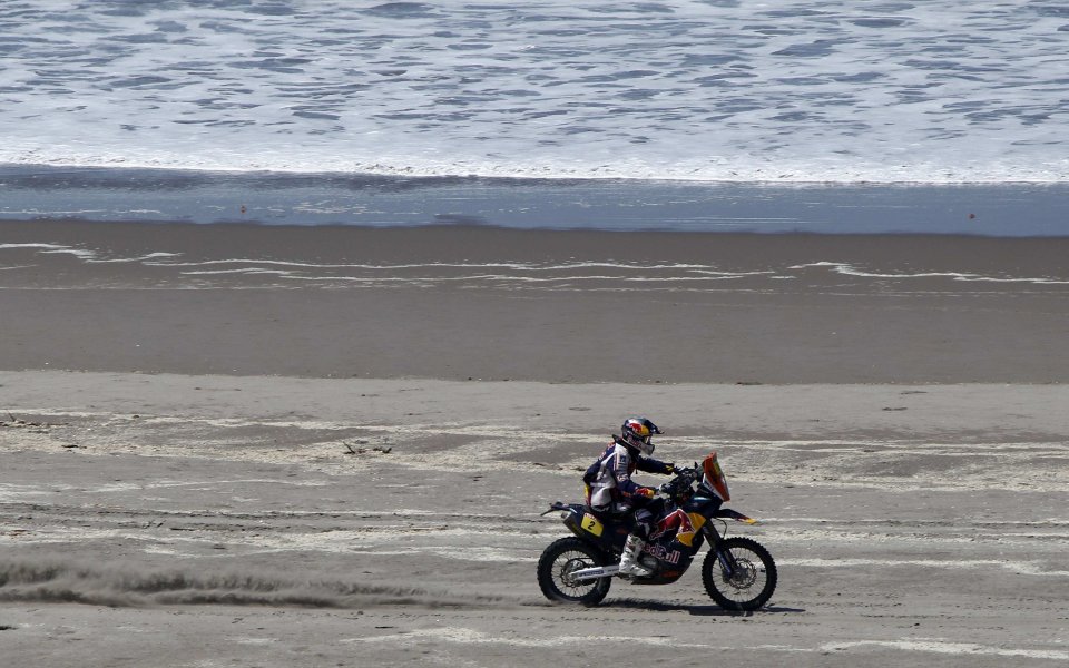 Сирил Деспре е много близко до победата при мотоциклетистите на рали Дакар